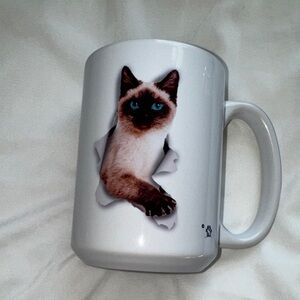Winston & Bear Siamese Cat Mug